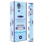 Turkish Eye Incense Sticks, Satya Hex Pack - 6 Boxes x 20 Sticks